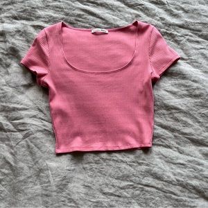 Reformation Pink Top Size S
